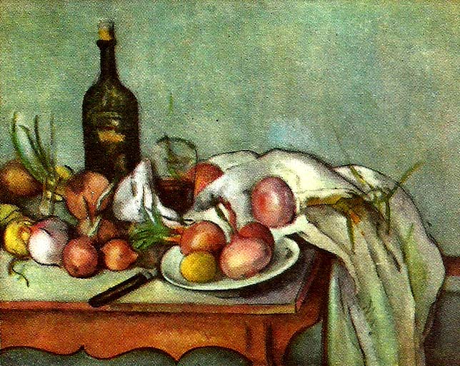 Paul Cezanne stilleben med lokar